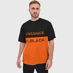 Футболка оверсайз мужская Orange Is the New Black, цвет: 3D-принт — фото 2