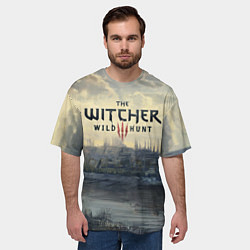 Футболка оверсайз мужская The Witcher 3: Wild Hunt, цвет: 3D-принт — фото 2