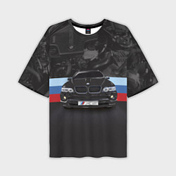 Мужская футболка оверсайз BMW X5 M
