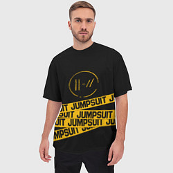 Футболка оверсайз мужская Twenty One Pilots: Jumpsuit, цвет: 3D-принт — фото 2