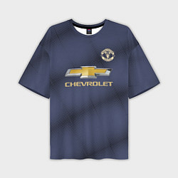 Мужская футболка оверсайз Manchester United away 18-19