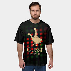 Футболка оверсайз мужская GUSSI EQ Style, цвет: 3D-принт — фото 2