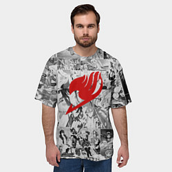 Футболка оверсайз мужская Fairy Tail: Stories, цвет: 3D-принт — фото 2