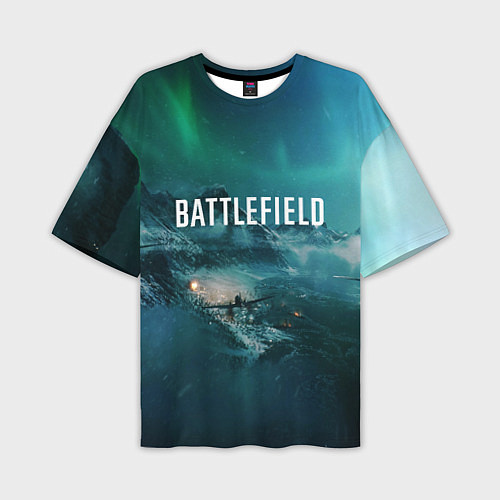 Мужская футболка оверсайз Battlefield: Sea Force / 3D-принт – фото 1