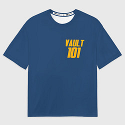 Футболка оверсайз мужская VAULT 101, цвет: 3D-принт