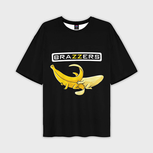 Мужская футболка оверсайз Brazzers: Black Banana / 3D-принт – фото 1