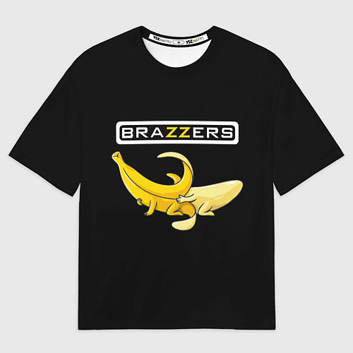 Мужская футболка оверсайз Brazzers: Black Banana / 3D-принт – фото 1