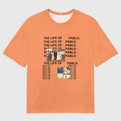 Мужская футболка оверсайз Kanye West: Pablo