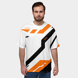 Футболка оверсайз мужская CS:GO Asiimov Light, цвет: 3D-принт — фото 2