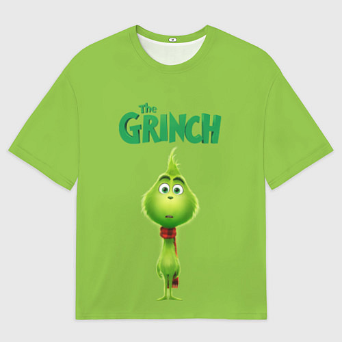 Мужская футболка оверсайз The Grinch / 3D-принт – фото 1