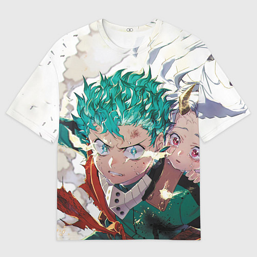 Мужская футболка оверсайз Аниме / 3D-принт – фото 1