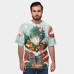Футболка оверсайз мужская Моя Новогодняя Академия, цвет: 3D-принт — фото 2