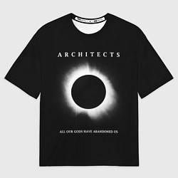 Футболка оверсайз мужская Architects: Black Eclipse, цвет: 3D-принт
