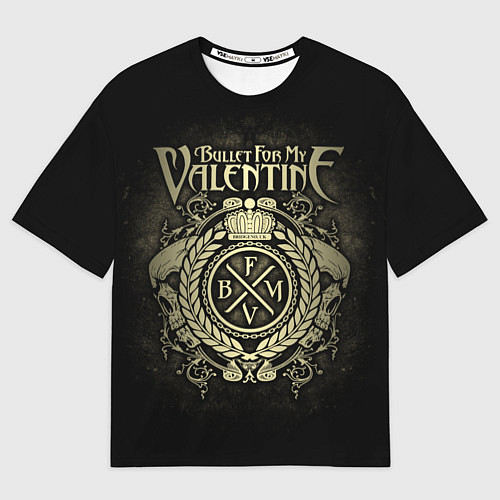 Мужская футболка оверсайз Bullet For My Valentine / 3D-принт – фото 1