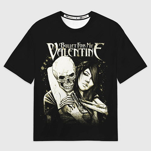 Мужская футболка оверсайз BFMV: Death Love / 3D-принт – фото 1