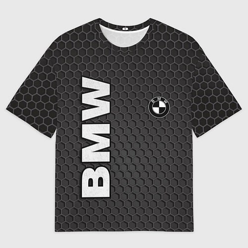 Мужская футболка оверсайз BMW / 3D-принт – фото 1