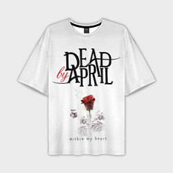 Мужская футболка оверсайз Dead by April