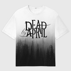 Футболка оверсайз мужская Dead by April, цвет: 3D-принт