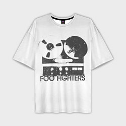 Мужская футболка оверсайз Foo Fighters: Retro Tape