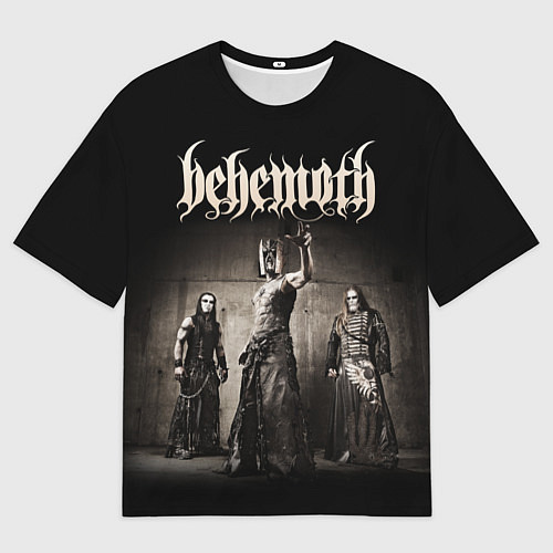 Мужская футболка оверсайз Behemoth Metal / 3D-принт – фото 1