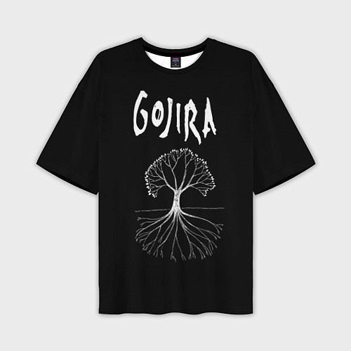 Мужская футболка оверсайз Gojira: Tree / 3D-принт – фото 1