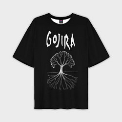 Мужская футболка оверсайз Gojira: Tree