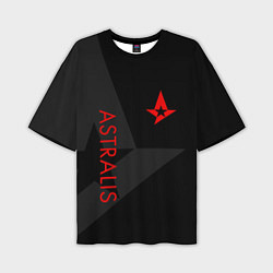 Мужская футболка оверсайз Astralis: Dark Style