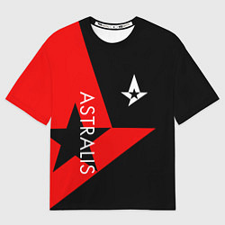 Мужская футболка оверсайз Astralis: Cybergaming
