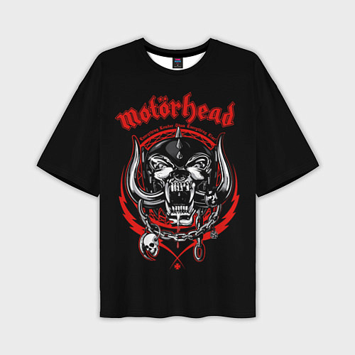 Мужская футболка оверсайз Motorhead Demons / 3D-принт – фото 1