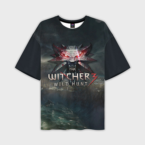 Мужская футболка оверсайз The Witcher 3: Wild Hunt / 3D-принт – фото 1