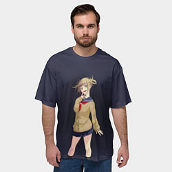 Футболка оверсайз мужская My Hero Academia Himiko Toga, цвет: 3D-принт — фото 2