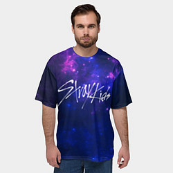 Футболка оверсайз мужская Stray Kids, цвет: 3D-принт — фото 2