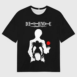 Мужская футболка оверсайз Тетрадь смерти