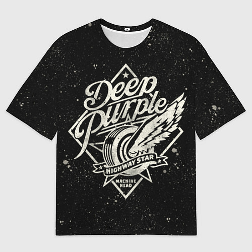 Мужская футболка оверсайз Deep Purple: Machine Head / 3D-принт – фото 1