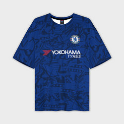 Мужская футболка оверсайз Chelsea home 19-20