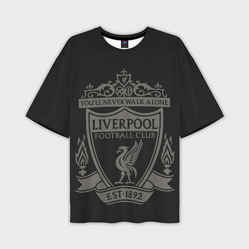 Мужская футболка оверсайз Liverpool - Classic Est 1892 / 3D-принт – фото 1