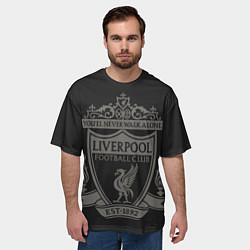 Футболка оверсайз мужская Liverpool - Classic Est 1892, цвет: 3D-принт — фото 2