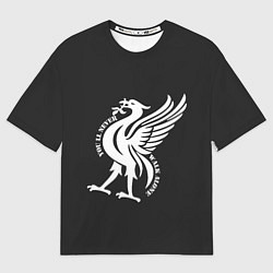 Футболка оверсайз мужская Liverpool - Y N W A 2022, цвет: 3D-принт