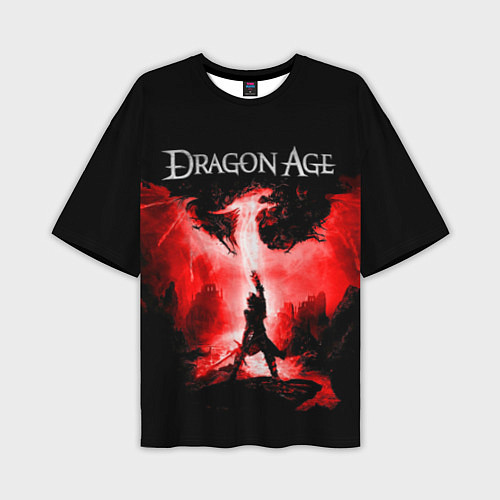 Мужская футболка оверсайз Dragon Age / 3D-принт – фото 1