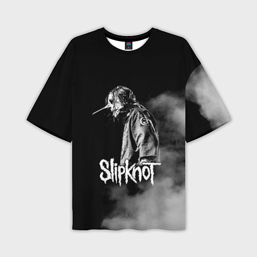 Мужская футболка оверсайз Slipknot: Shadow Smoke / 3D-принт – фото 1