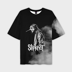 Футболка оверсайз мужская Slipknot: Shadow Smoke, цвет: 3D-принт