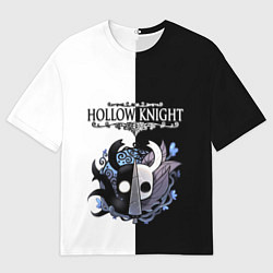 Футболка оверсайз мужская Hollow Knight Black & White, цвет: 3D-принт