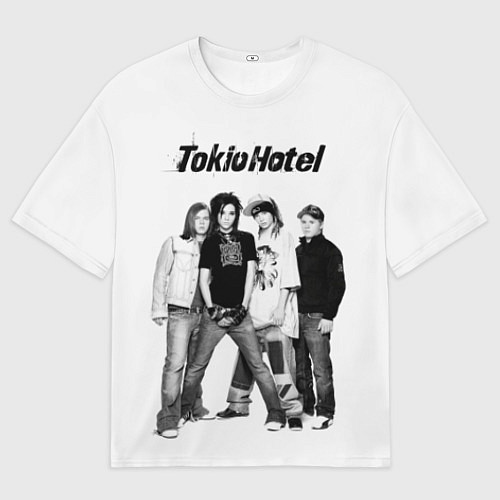 Мужская футболка оверсайз Tokio Hotel pop rock band / 3D-принт – фото 1