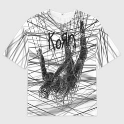 Футболка оверсайз мужская Korn: The Nothing, цвет: 3D-принт
