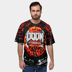 Футболка оверсайз мужская DOOM ETERNAL, цвет: 3D-принт — фото 2