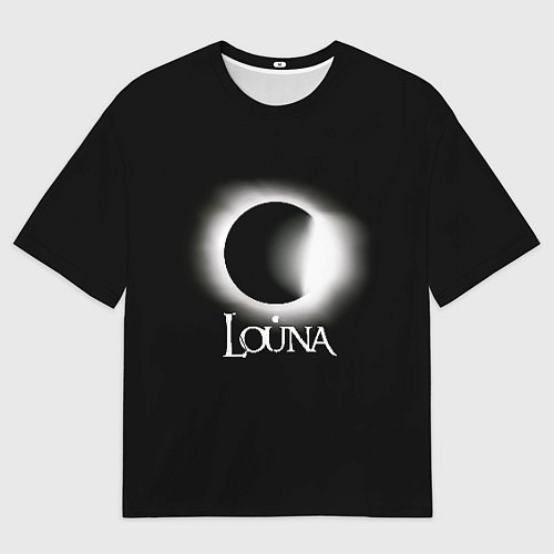 Мужская футболка оверсайз Louna / 3D-принт – фото 1