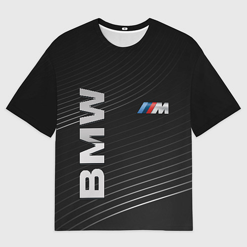 Мужская футболка оверсайз BMW / 3D-принт – фото 1