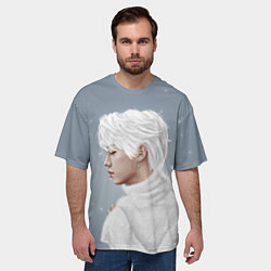 Футболка оверсайз мужская Stray Kids, цвет: 3D-принт — фото 2