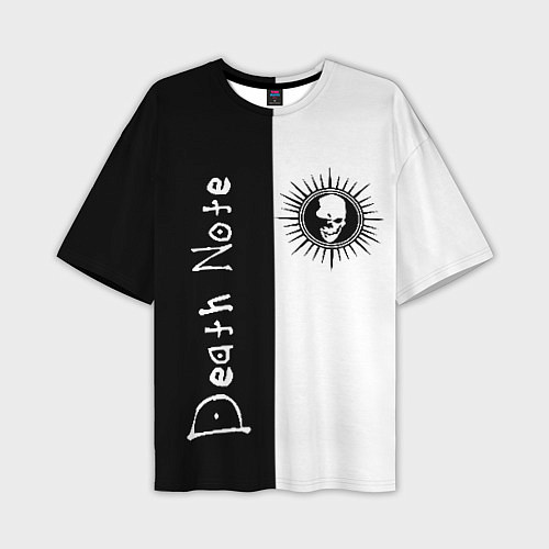 Мужская футболка оверсайз Death Note 1 / 3D-принт – фото 1