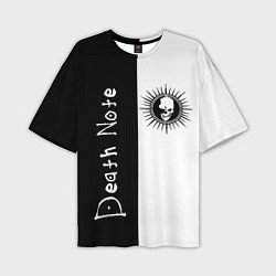 Мужская футболка оверсайз Death Note 1